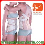 Busto dorso-lombare con spallacci e tiranti elastici RO+TEN