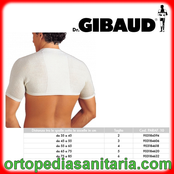 Coprispalle Anatomico in lana Dr Gibaud termoterapia naturale