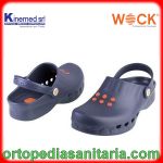 Zoccoli super leggeri nube wock Kinemed in eva blu 