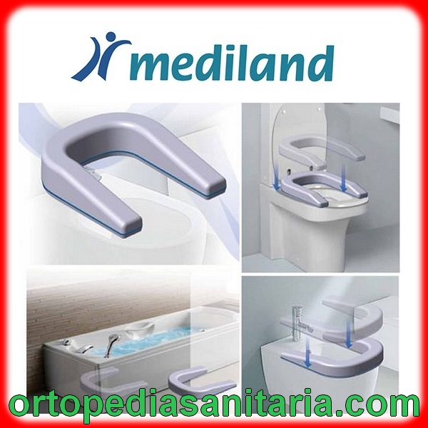 Rialzo per bidet e Wc 10 cm Mediland Comfort Seat