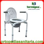 Comoda con braccioli abbattibili BA15 Termigea